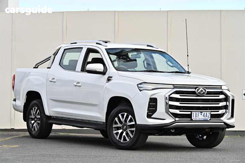 White 2022 LDV T60 Ute Tray MAX PRO 4X4