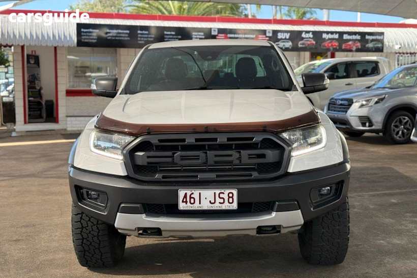 White 2019 Ford Ranger Ute Tray RAPTOR 2.0 (4X4) PX MKIII MY20.25