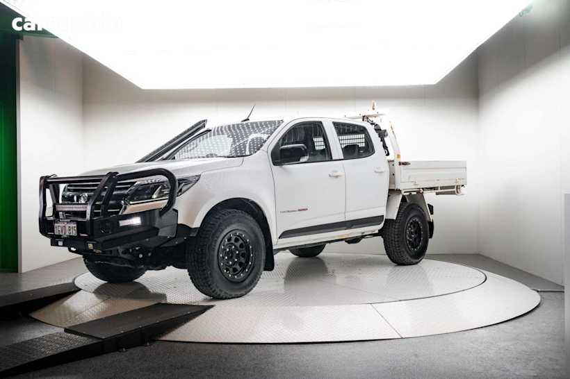 White 2018 Holden Colorado Ute Tray LS 4X4