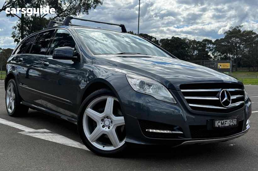 Black 2013 Mercedes-Benz R SUV R350 CDI 4WD