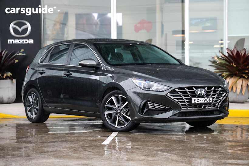 Grey 2022 Hyundai I30 Hatchback Active