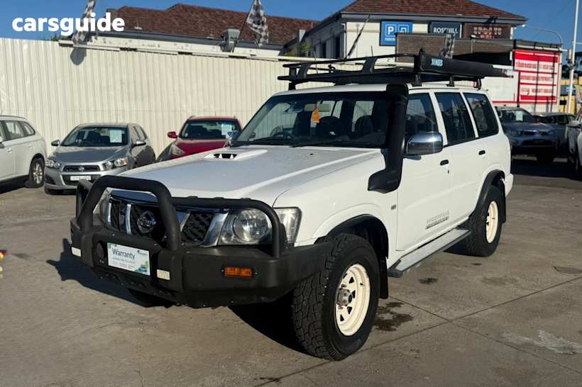 White 2008 Nissan Patrol Wagon Dx (4X4)