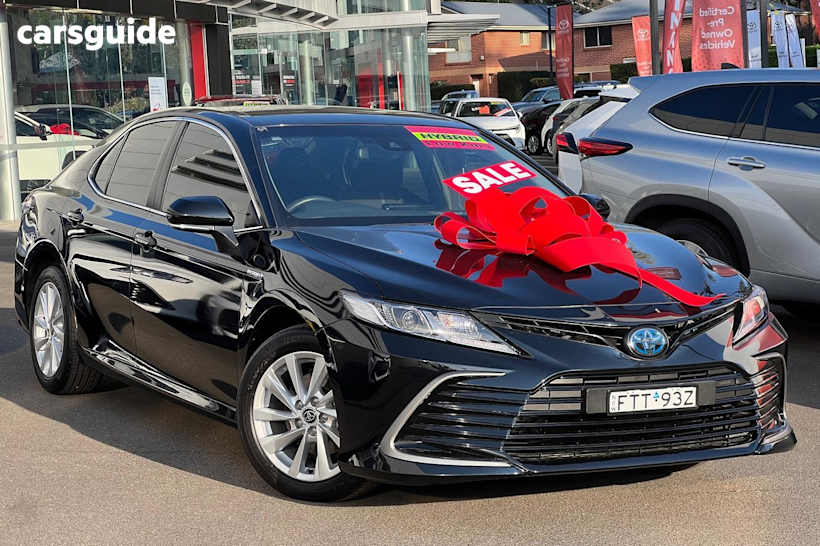 Black 2024 Toyota Camry Sedan ASCENT F