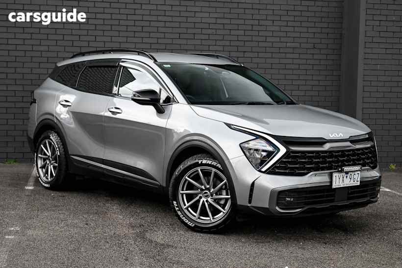 Grey 2023 Kia Sportage SUV SX+ F