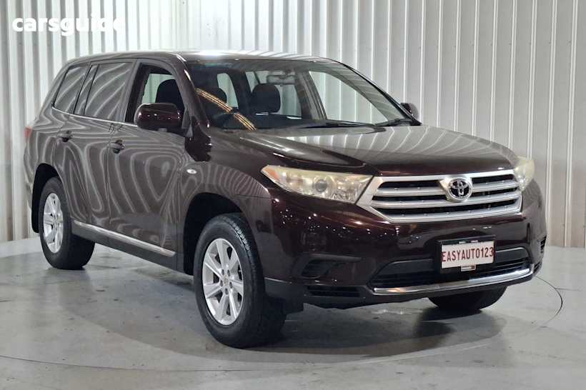 Red 2011 Toyota Kluger Wagon Kx-R (Fwd) 7 Seat