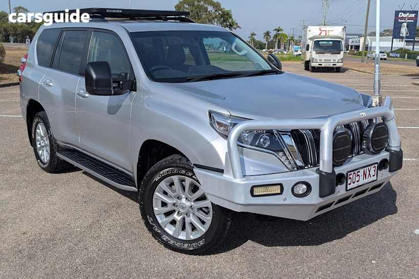 Silver 2016 Toyota Landcruiser Prado SUV VX 4X4