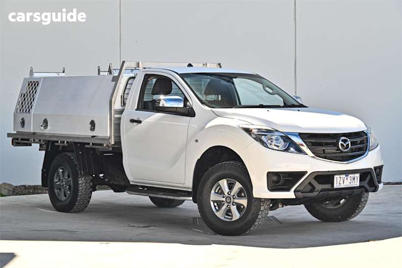 White 2018 Mazda BT-50 Ute Tray XT HI-RIDER R