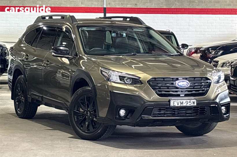 Green 2022 Subaru Outback SUV AWD SPORT 4WD