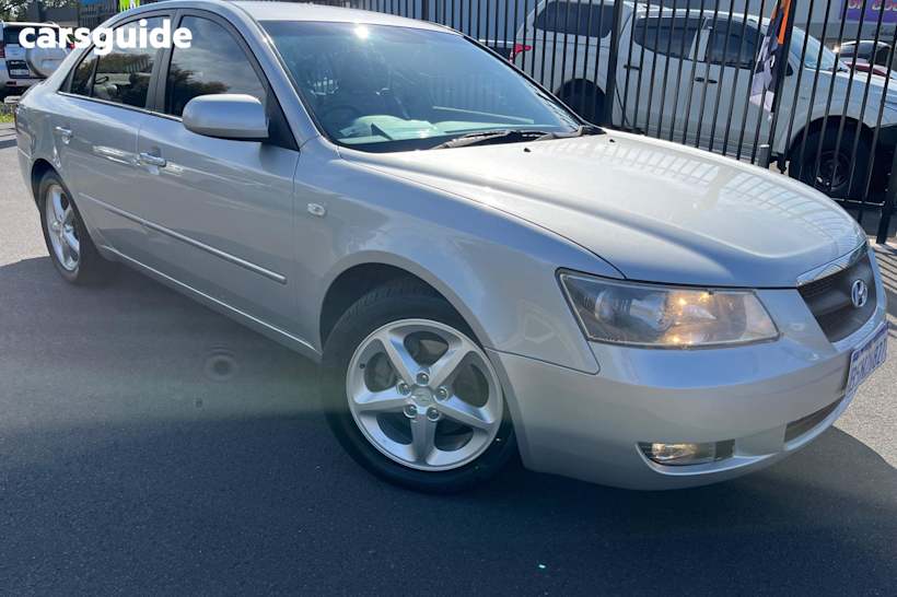 Silver 2006 Hyundai Sonata Sedan ELITE NF