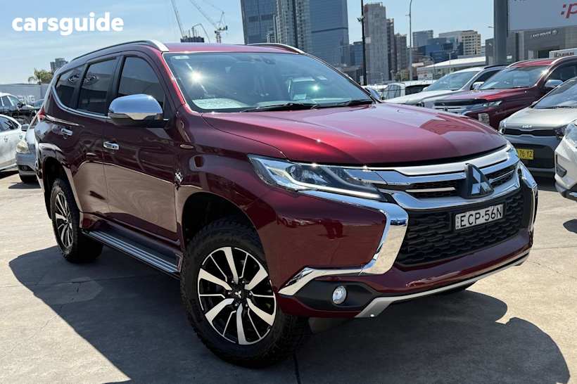 Red 2019 Mitsubishi Pajero Sport SUV GLS 4X4