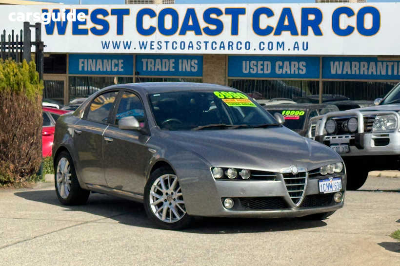 Grey 2007 Alfa Romeo 159 Sedan 1.9 Jtd