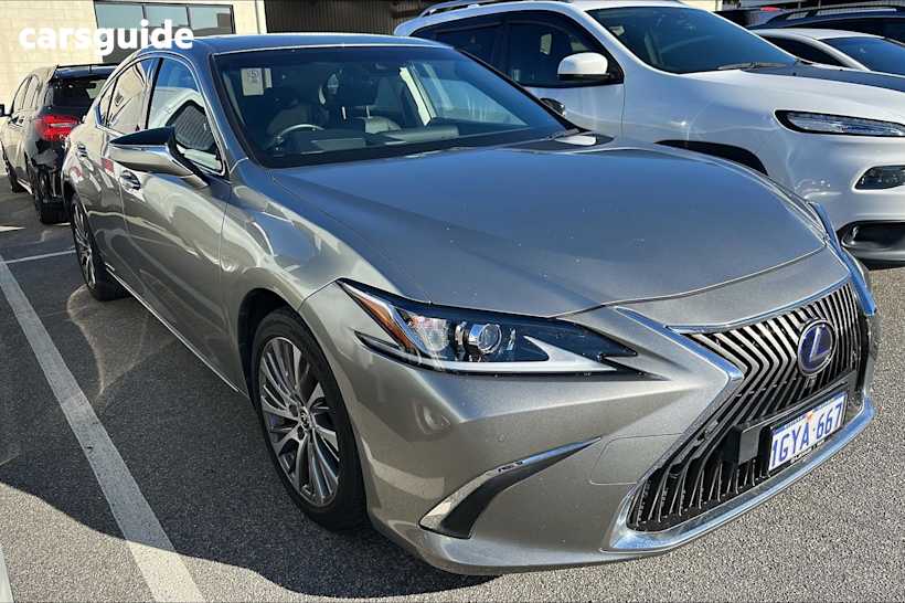 Grey 2019 Lexus ES Sedan ES300H LUXURY F