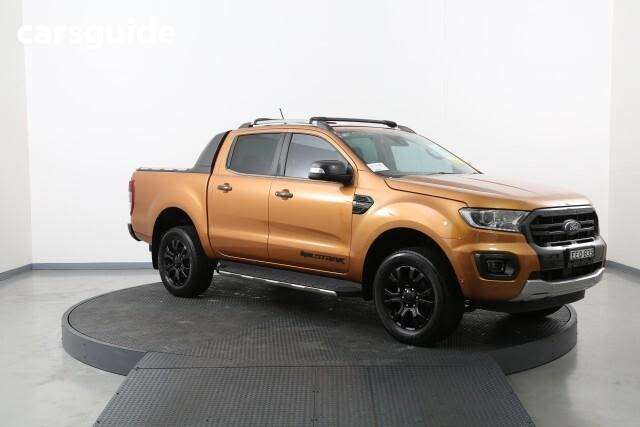 Orange 2020 Ford Ranger Double Cab Pick Up Wildtrak 2.0 (4X4)