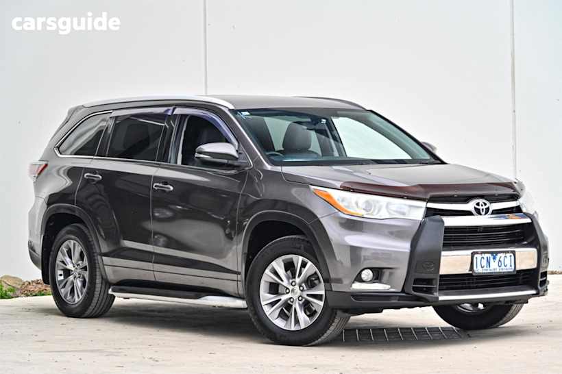 Grey 2014 Toyota Kluger SUV GXL F