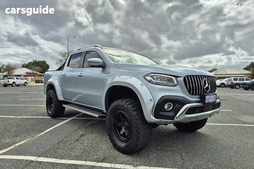 Silver 2020 Mercedes-Benz X350 Dual Cab Utility D Power (4Matic)