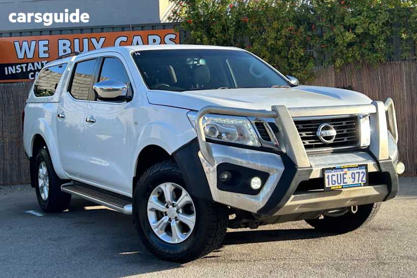 White 2019 Nissan Navara Ute Tray ST