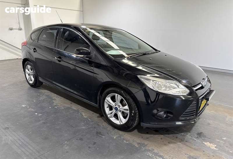 Black 2013 Ford Focus Hatchback Trend