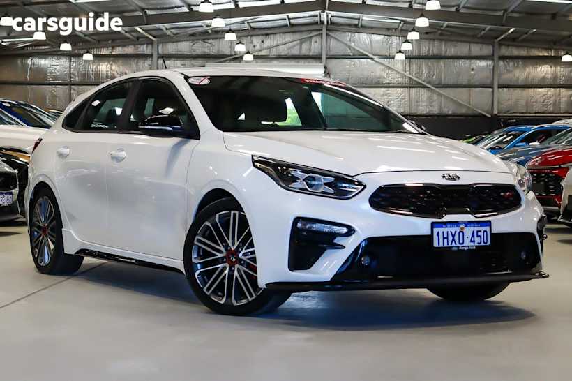 White 2020 Kia Cerato Hatch GT F