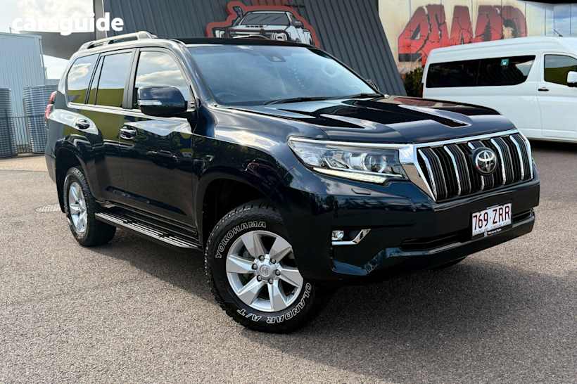 Black 2020 Toyota Landcruiser Prado Wagon Gxl Premium Interior