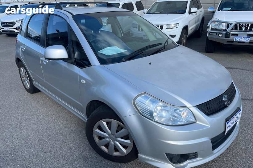 Silver 2008 Suzuki SX4 Hatch
