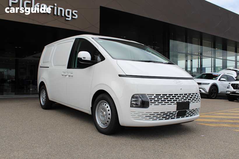 White 2025 Hyundai Staria Load Commercial F