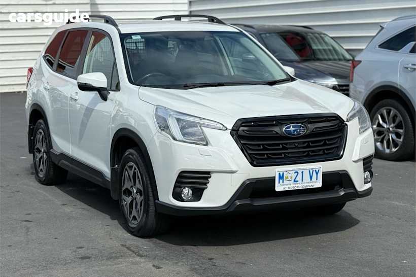 White 2022 Subaru Forester SUV 2.5I-L 4WD