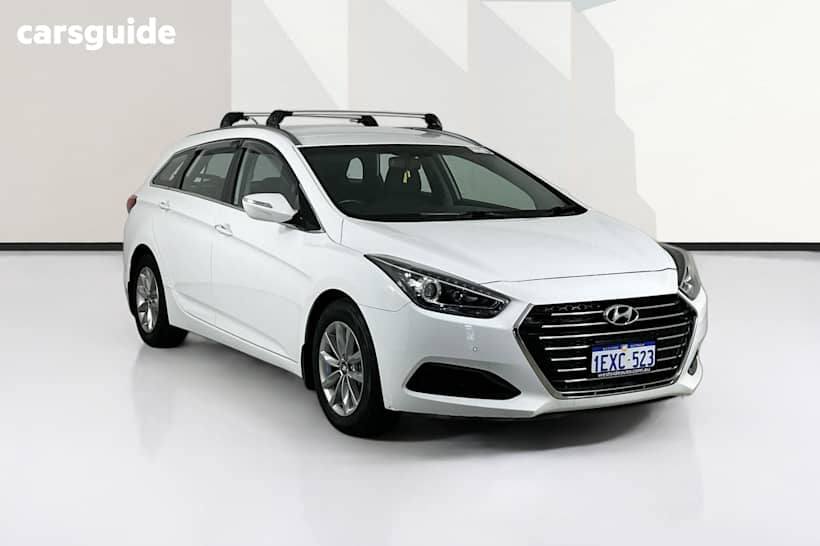 White 2015 Hyundai I40 Wagon Active