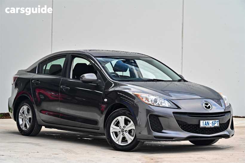 Grey 2013 Mazda Mazda3 Sedan NEO F