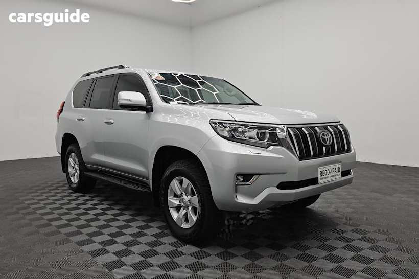 Silver 2022 Toyota Landcruiser Prado SUV GXL 4X4