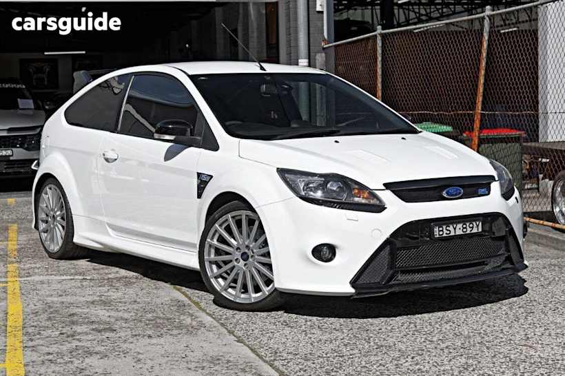 White 2010 Ford Focus Hatch RS F