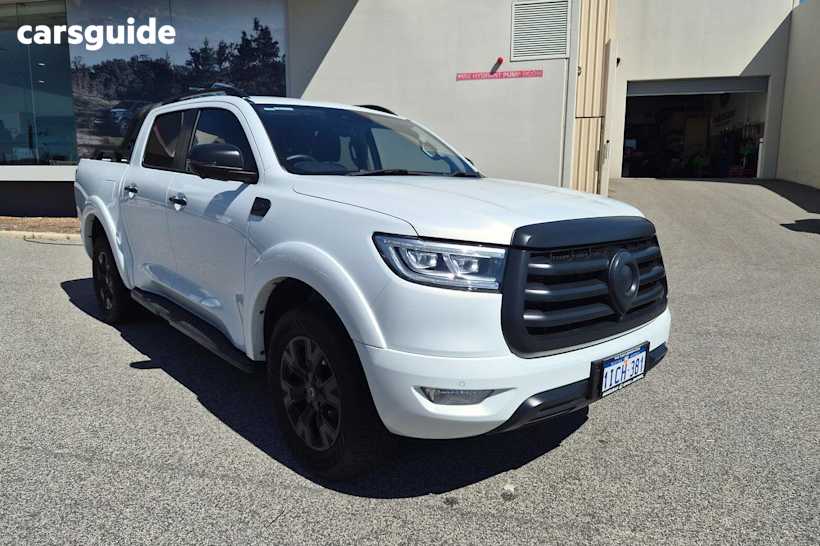 White 2023 GWM UTE Dual Cab Utility Cannon Vanta (4X4)