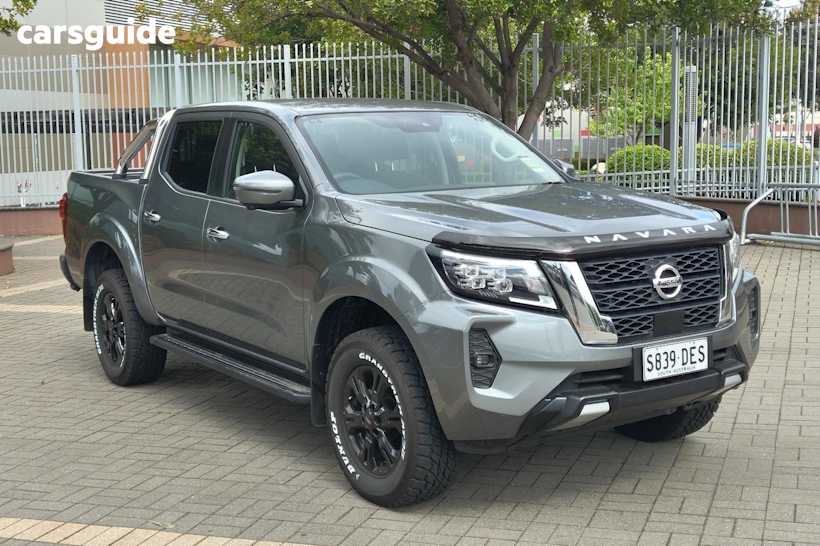 Grey 2024 Nissan Navara Ute Tray ST 4X4