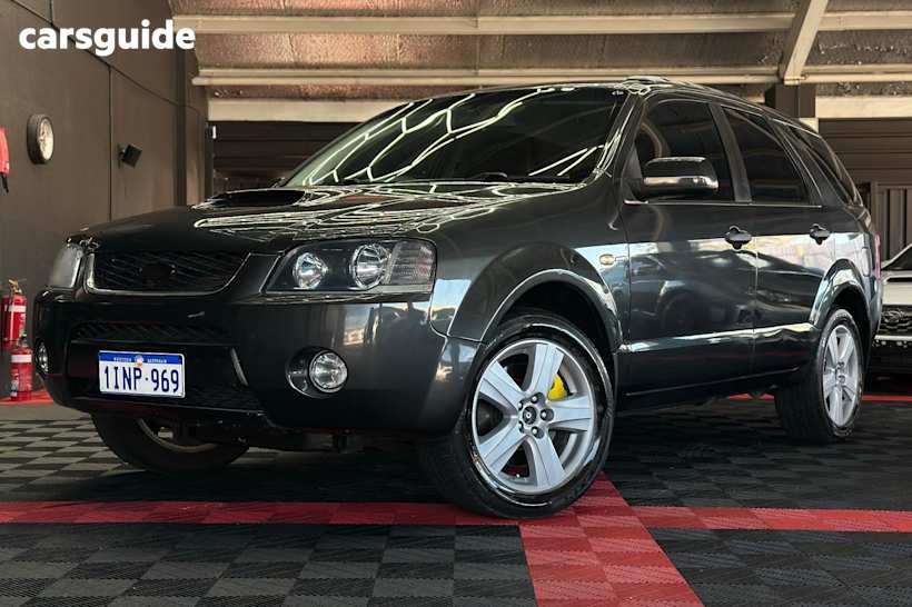 Grey 2006 Ford Territory SUV TURBO GHIA 4WD