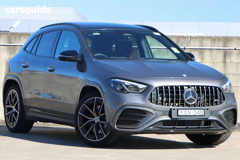 Grey 2024 Mercedes-Benz GLA35 Wagon 4Matic