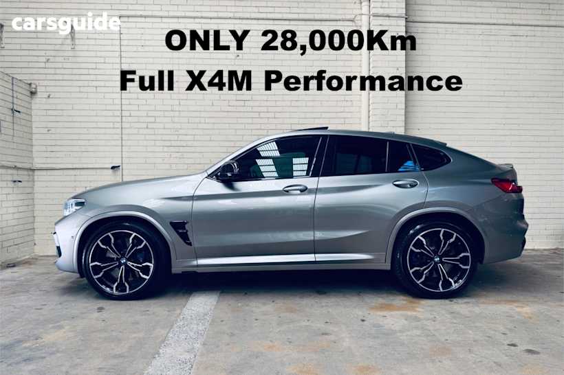 Grey 2020 BMW X4 Coupe M Competition