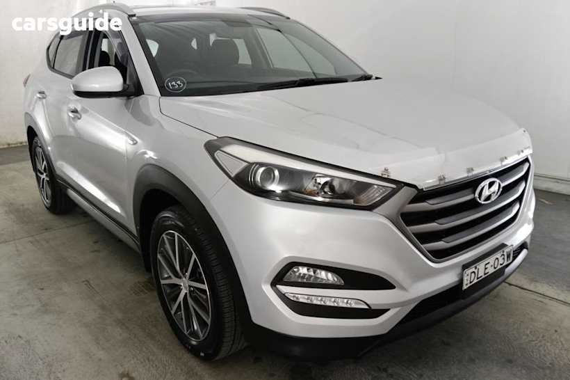 Silver 2016 Hyundai Tucson Wagon Active X (Fwd)