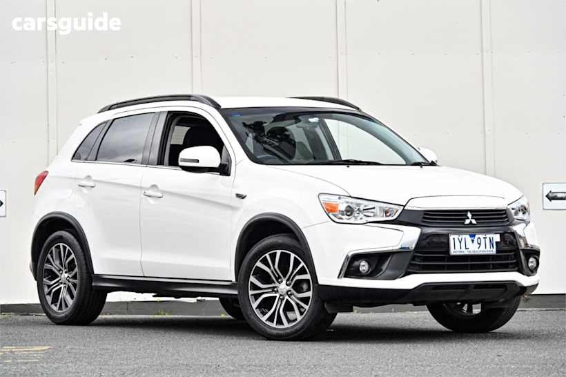 White 2017 Mitsubishi ASX SUV LS F