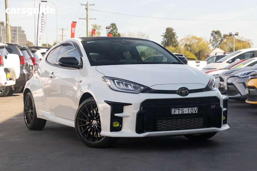 White 2021 Toyota Yaris Hatch GR 4WD