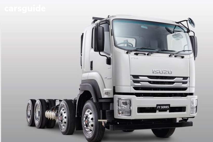 2025 Isuzu FYJ Cab Chassis 300-350 Agitator