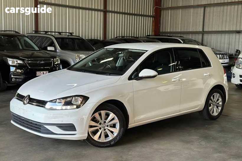 White 2017 Volkswagen Golf Hatch 92 TSI TRENDLINE AU MY17