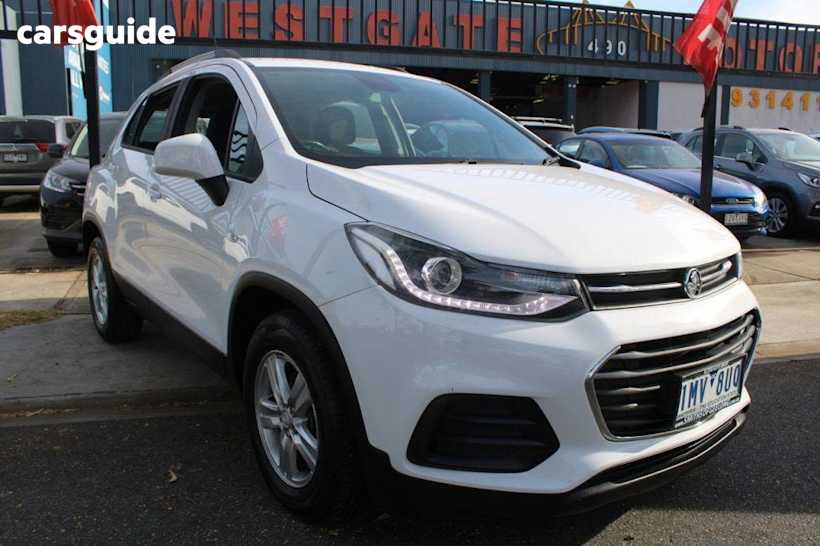 White 2018 Holden Trax Wagon Ls