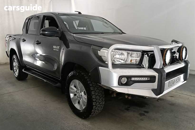 Grey 2018 Toyota Hilux Double Cab Pick Up Sr (4X4)