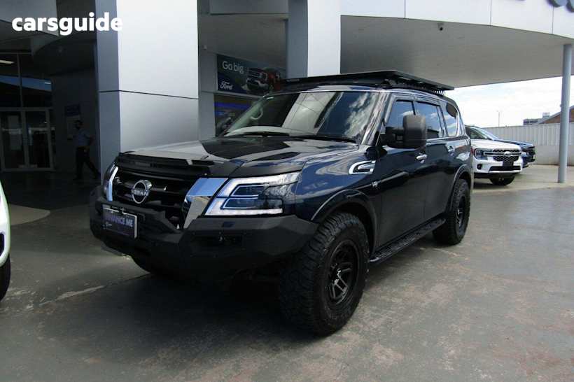 Blue 2022 Nissan Patrol Wagon Ti (4X4)