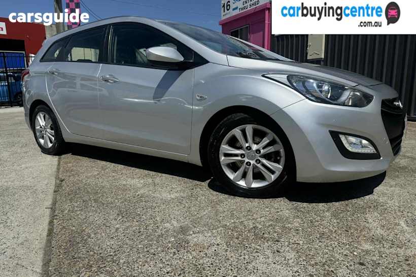 Silver 2013 Hyundai I30 Wagon Tourer Active 1.6 Gdi
