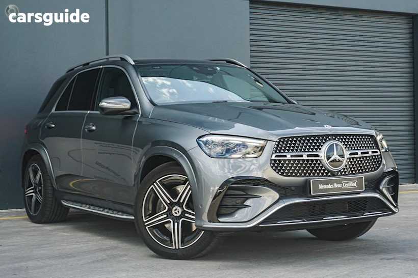 Grey 2023 Mercedes-Benz GLE-Class SUV GLE450 D 4WD