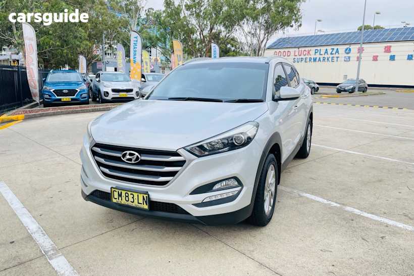 Silver 2017 Hyundai Tucson Wagon Active (Fwd)