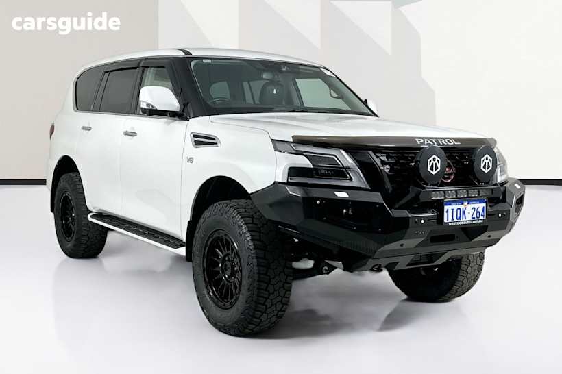 White 2021 Nissan Patrol Wagon Ti (4X4)