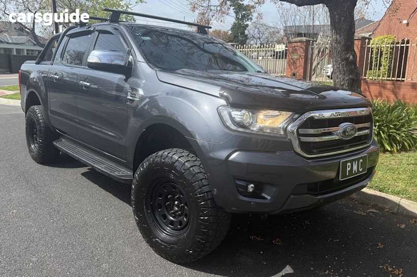 Grey 2019 Ford Ranger Double Cab Pick Up Xlt 2.0 (4X4)