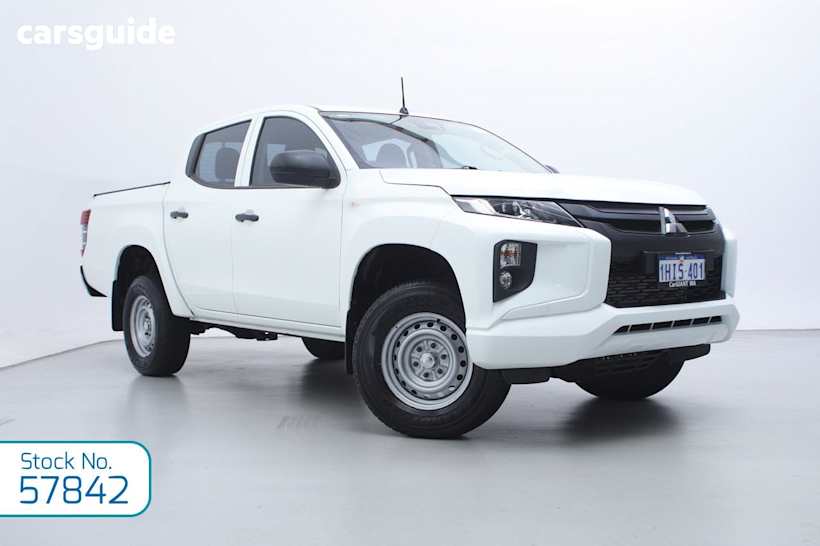 White 2021 Mitsubishi Triton Double Cab Pick Up Glx Adas (4X2)
