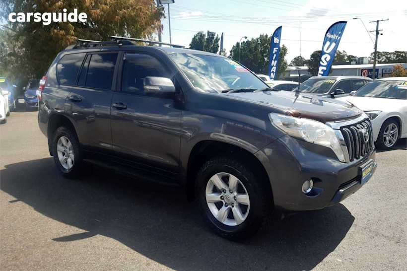Grey 2016 Toyota Landcruiser Prado Wagon Gxl (4X4)